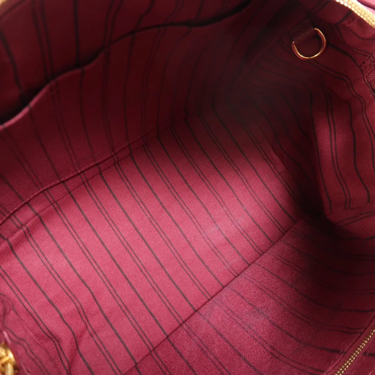 LOUIS VUITTON Speedy Bandouliere M40755 Handbag Leather 紅色 / Red Leather Rank B - Thumbnail 5