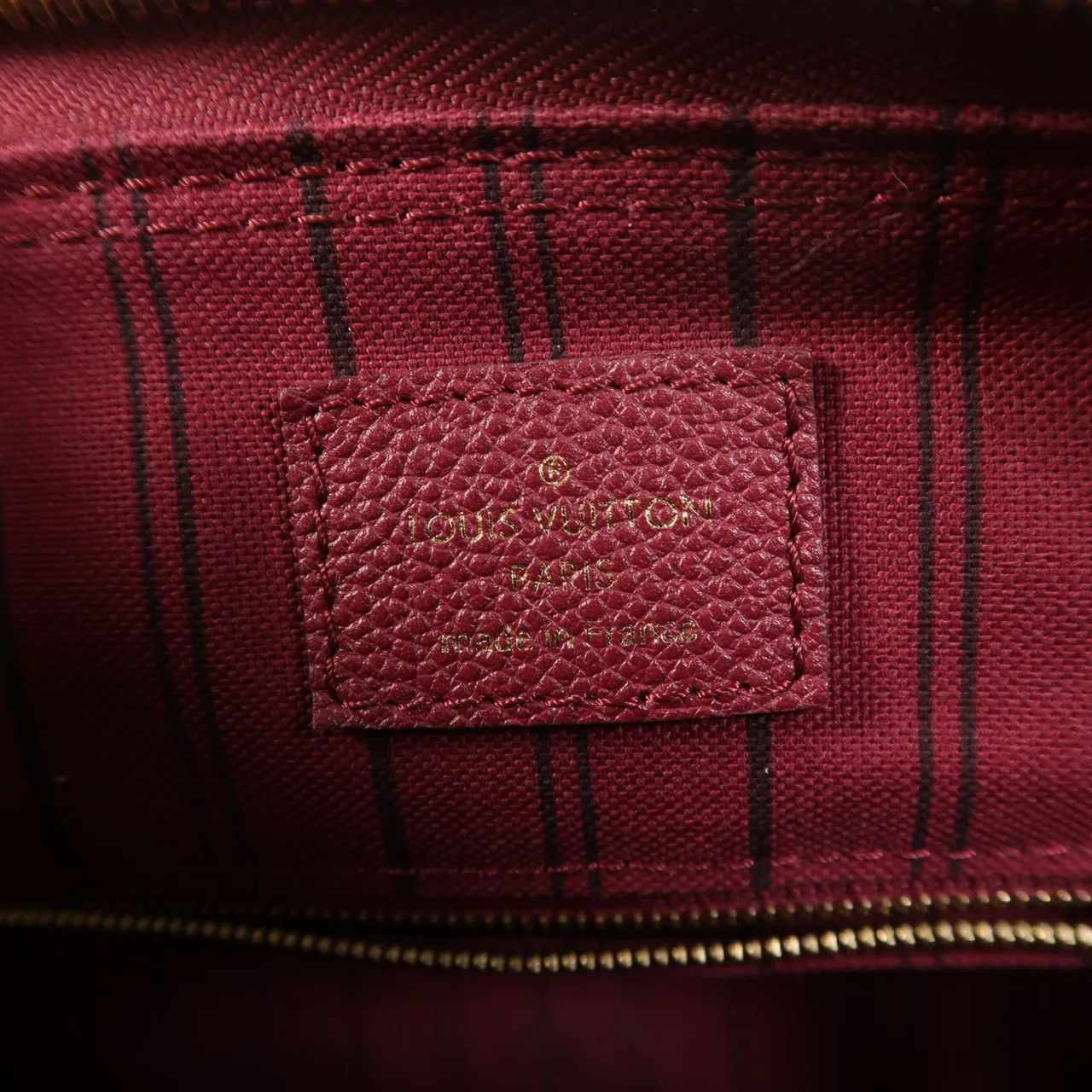 LOUIS VUITTON Speedy Bandouliere M40755 Handbag Leather 紅色 / Red Leather Rank B - Thumbnail 6