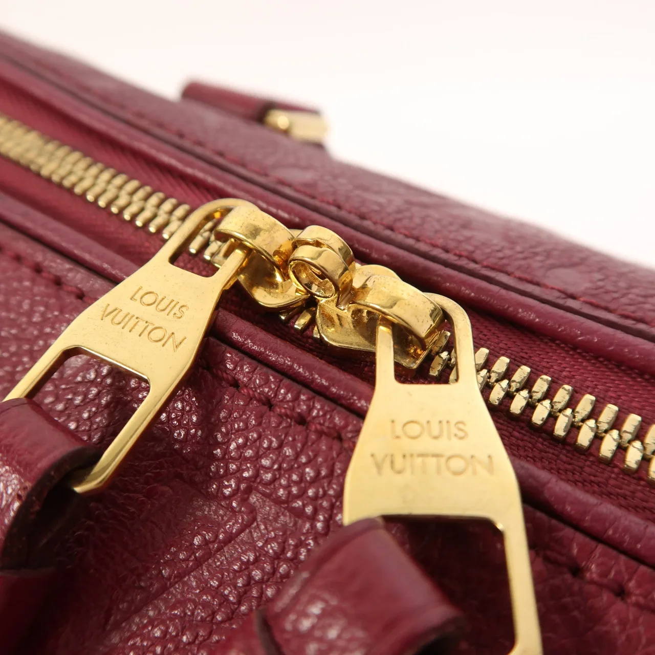 LOUIS VUITTON Speedy Bandouliere M40755 Handbag Leather 紅色 / Red Leather Rank B - Thumbnail 13