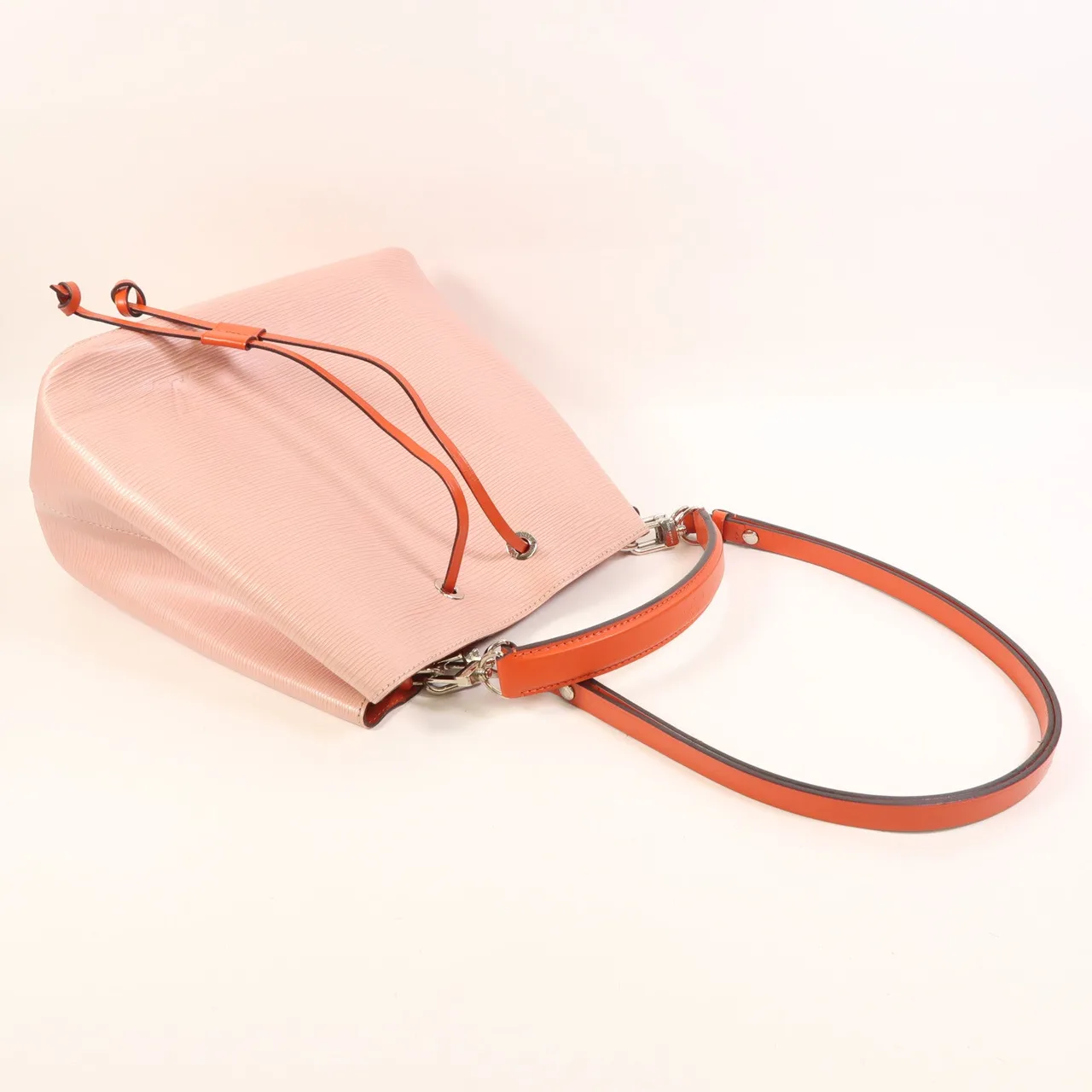 LOUIS VUITTON NeoNoe M53609 2-Way Bag Calfskin 粉色 / Pink Calfskin Rank B - Thumbnail 8
