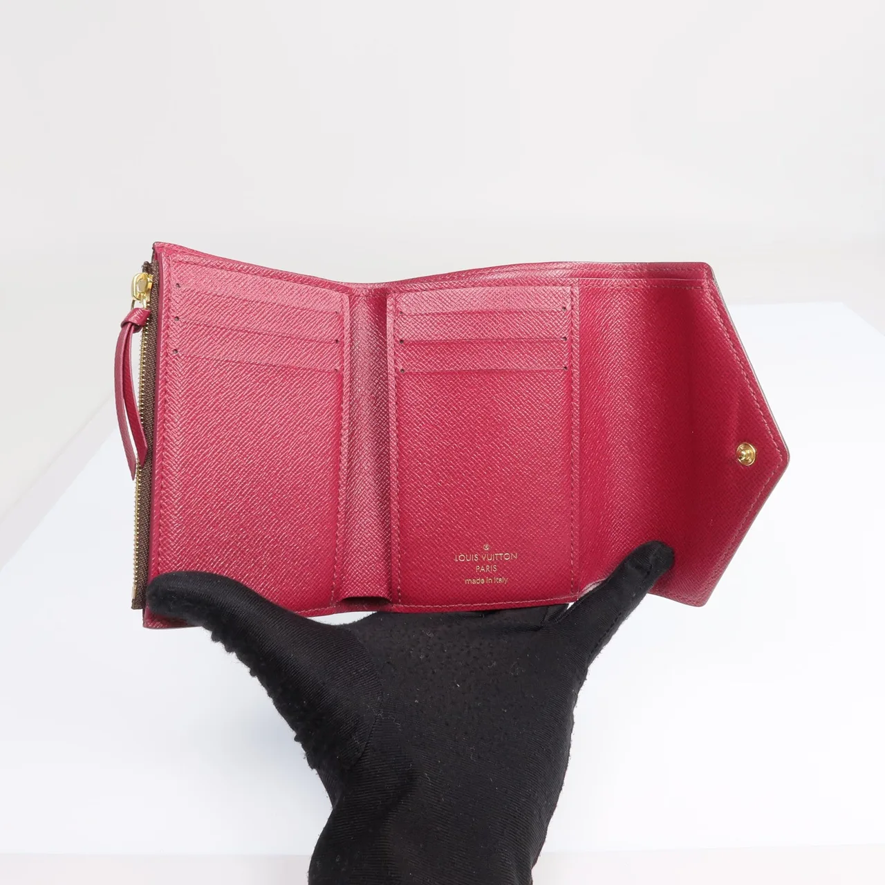 LOUIS VUITTON M92697 手拿包 帆布 藍色 / Blue 帆布 中古品B - 縮圖 4