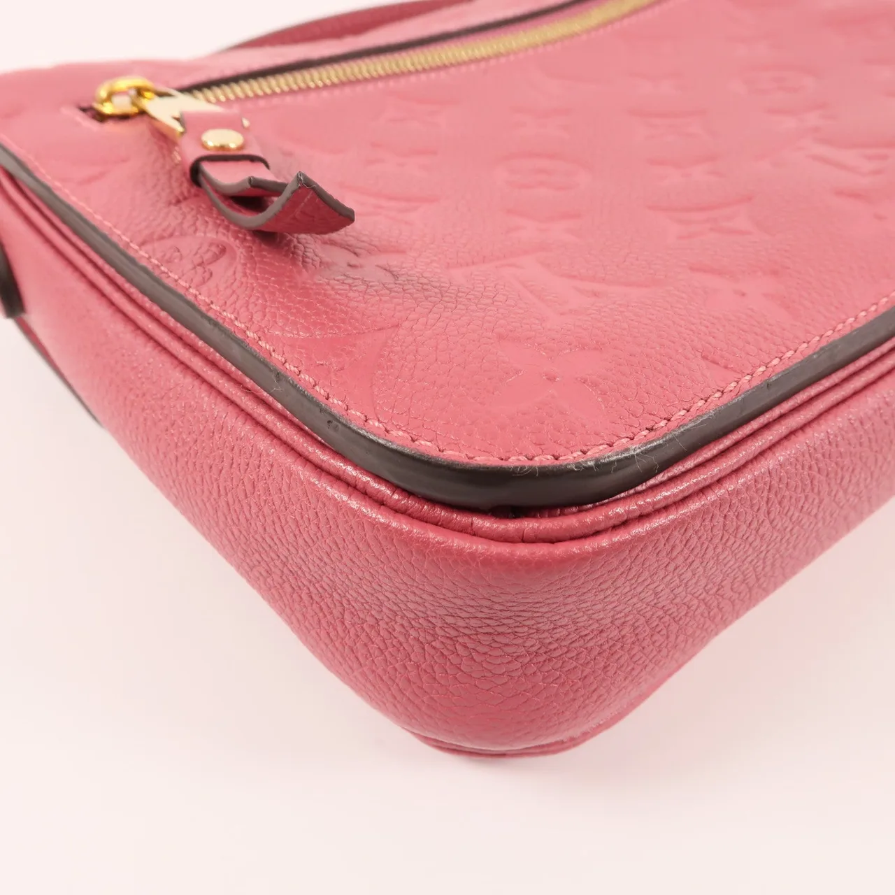 LOUIS VUITTON Pochette Metis M43737 2-Way Bag Calfskin 紅色 Calfskin Rank A - Thumbnail 5