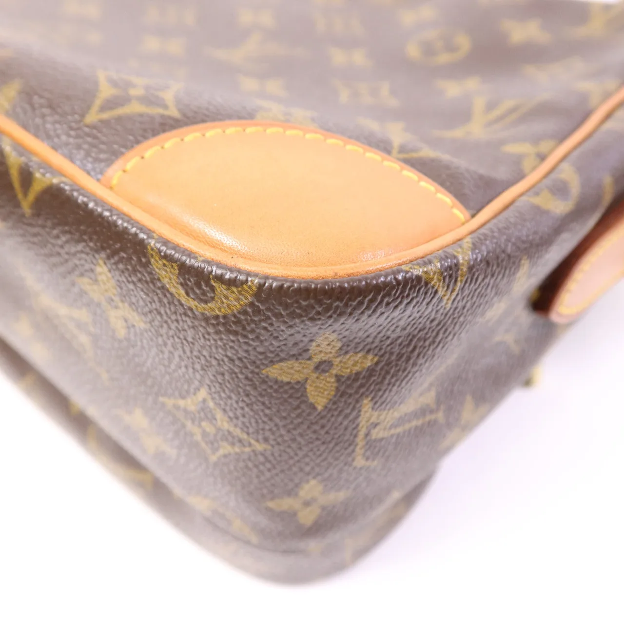 LOUIS VUITTON Nile M45244 Shoulder Bag Coated Canvas 棕色 Coated Canvas Rank B - Thumbnail 7