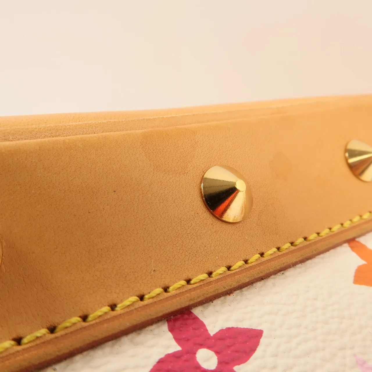 LOUIS VUITTON Alma M92637 Handbag Coated Canvas 白色 Coated Canvas Rank B - Thumbnail 16