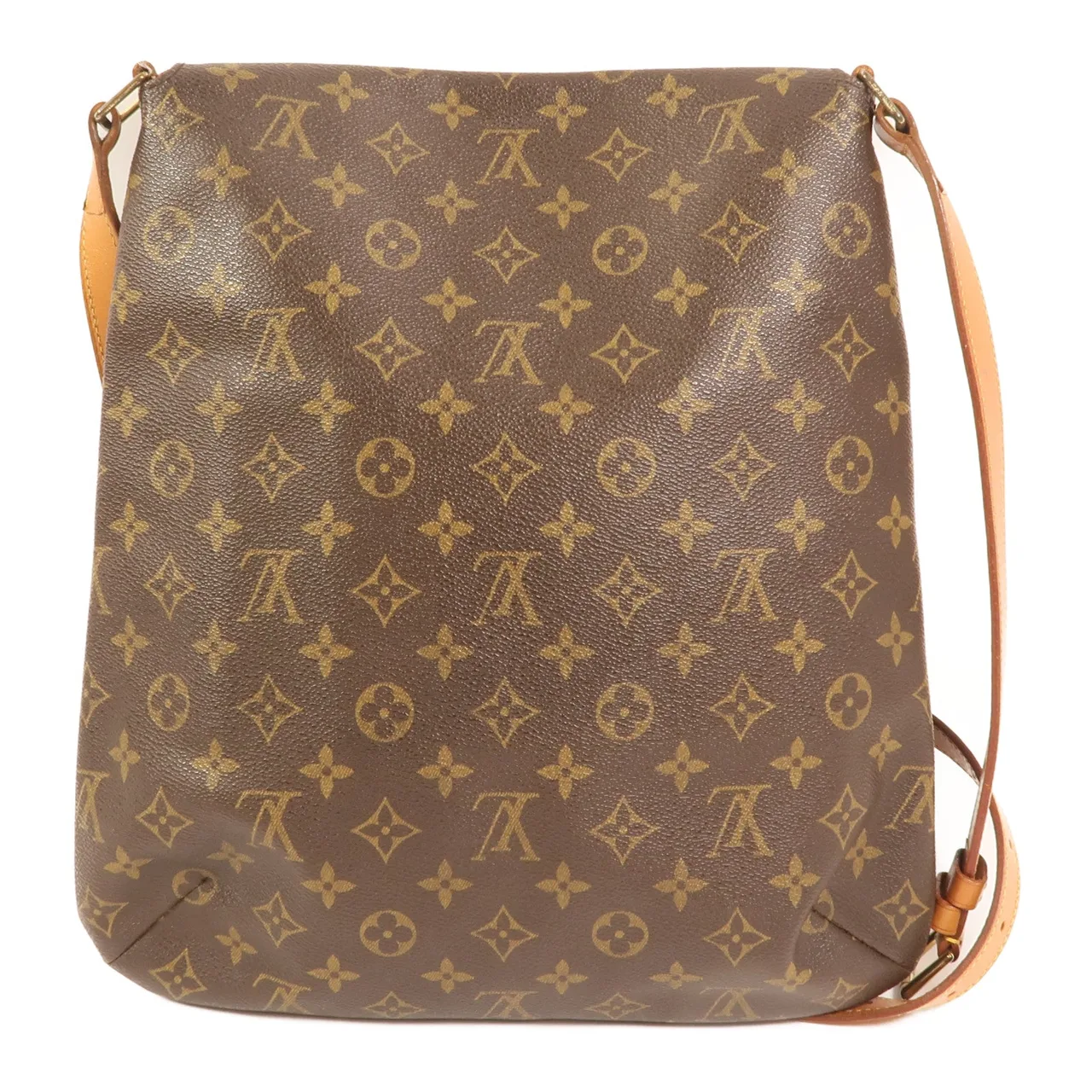 LOUIS VUITTON Musette Salsa M51387 Shoulder Bag Coated Canvas 棕色 / Brown Coated Canvas Rank B - Thumbnail 3