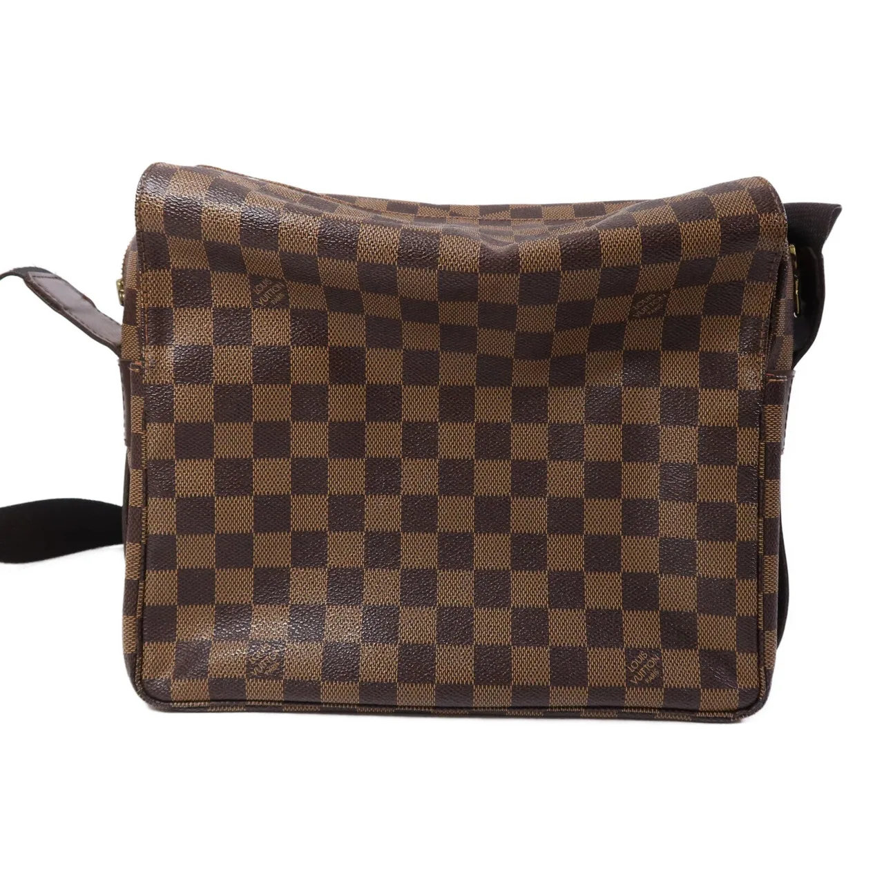 LOUIS VUITTON Naviglio N45255 Shoulder Bag Coated Canvas 棕色 / Brown Coated Canvas Rank B - Thumbnail 2