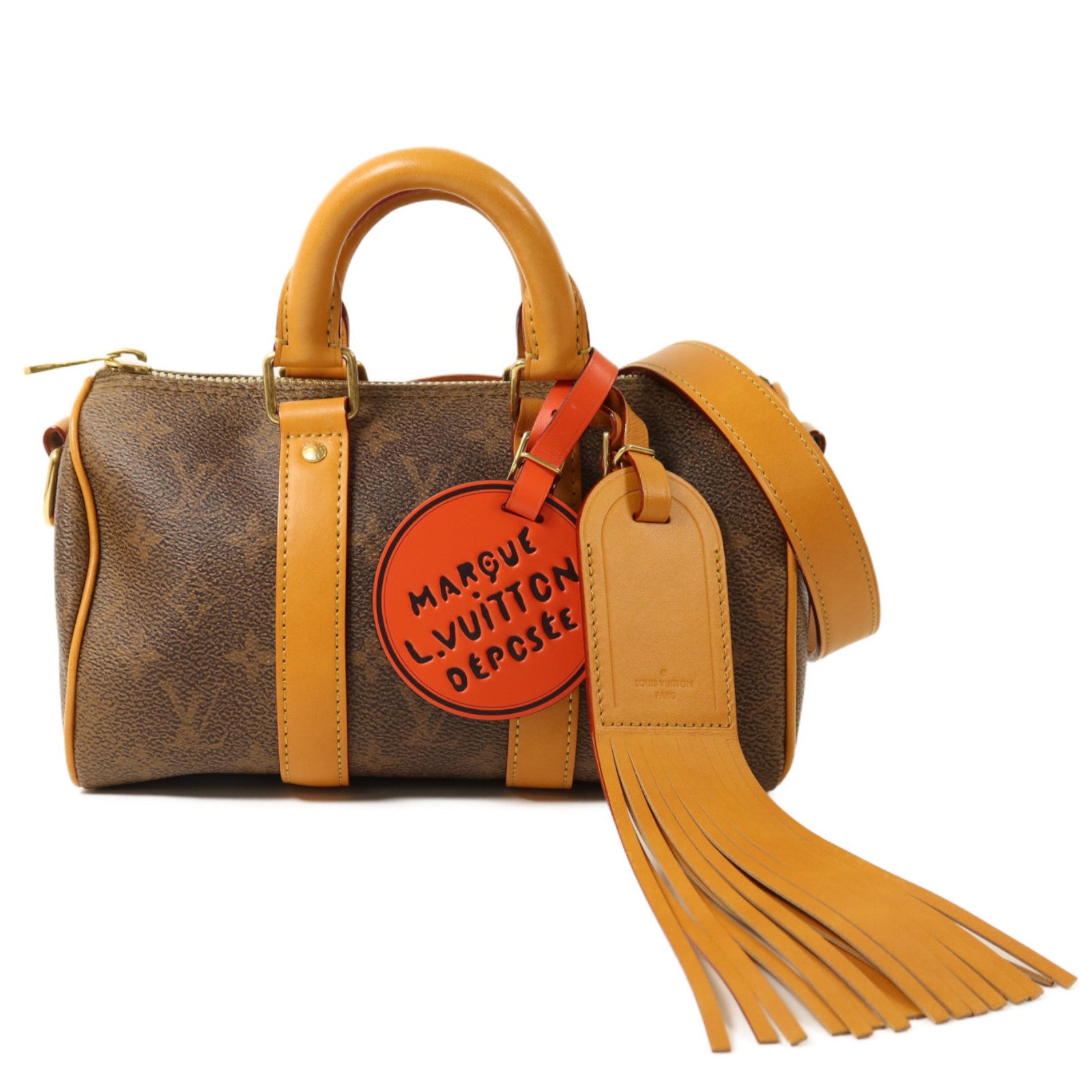 LOUIS VUITTON Keepall M11542 兩用包 塗層帆布