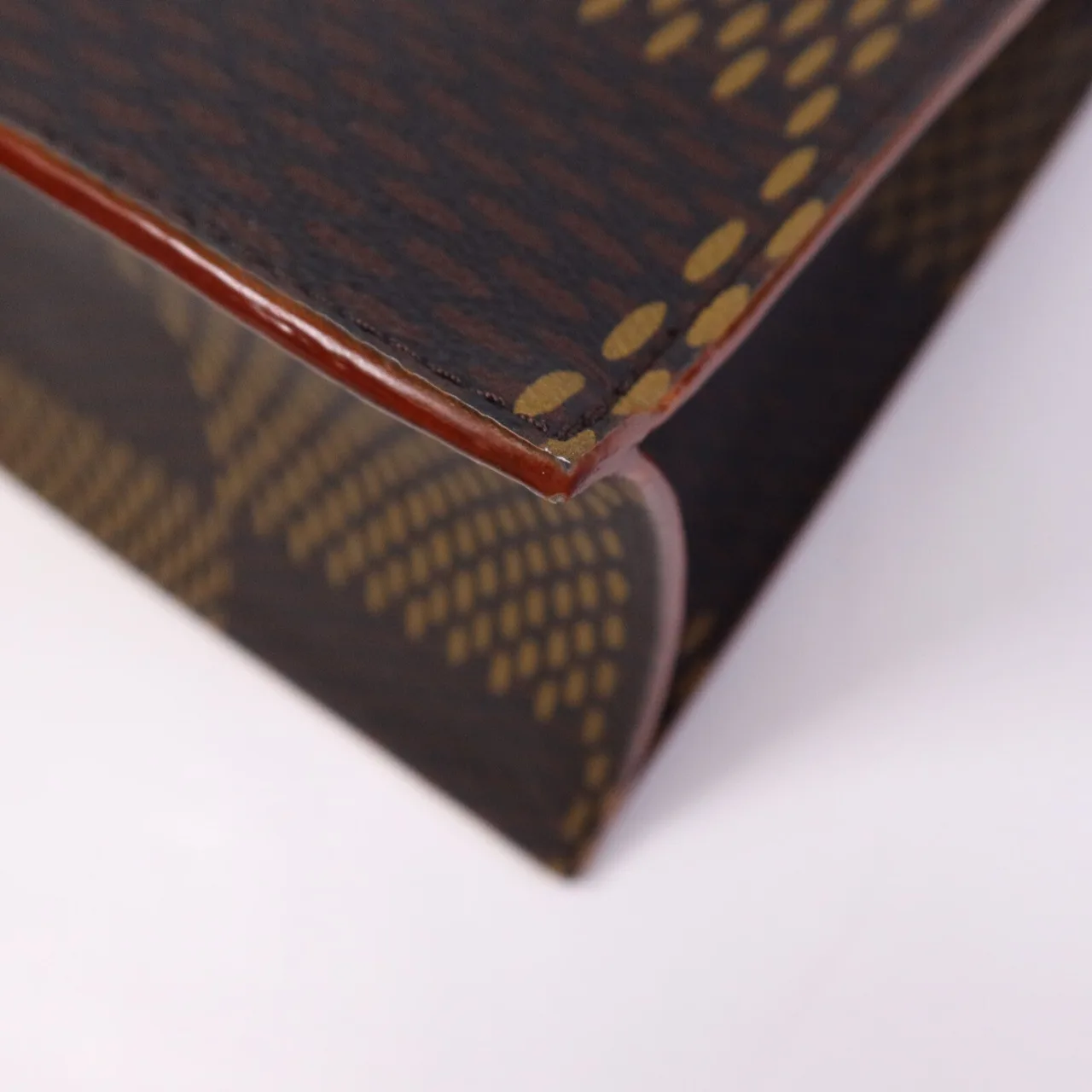 LOUIS VUITTON N40355 2-Way Bag Coated Canvas 棕色 / Brown Coated Canvas Rank A - Thumbnail 12