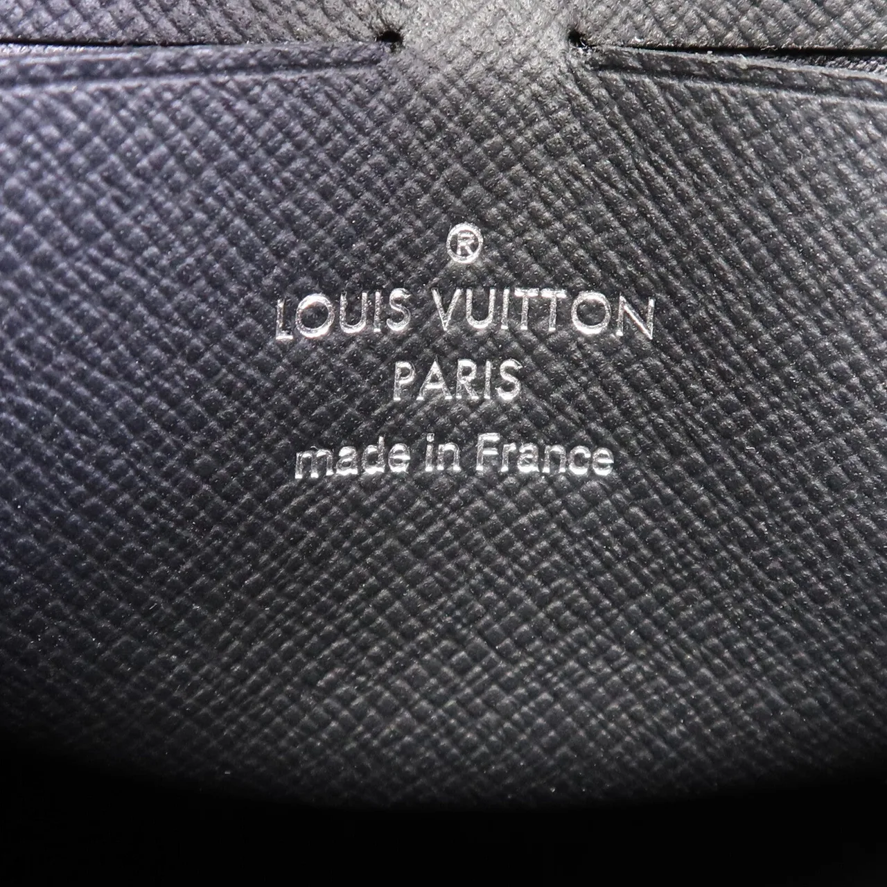 LOUIS VUITTON Pochette Voyage M69535 Clutch Coated Canvas 灰色 / Black Coated Canvas Rank B - Thumbnail 6
