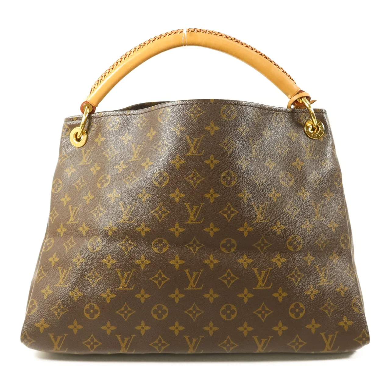 LOUIS VUITTON Artsy M40249 肩背包 塗層帆布 棕色 / Brown 塗層帆布 中古品B - 縮圖 2