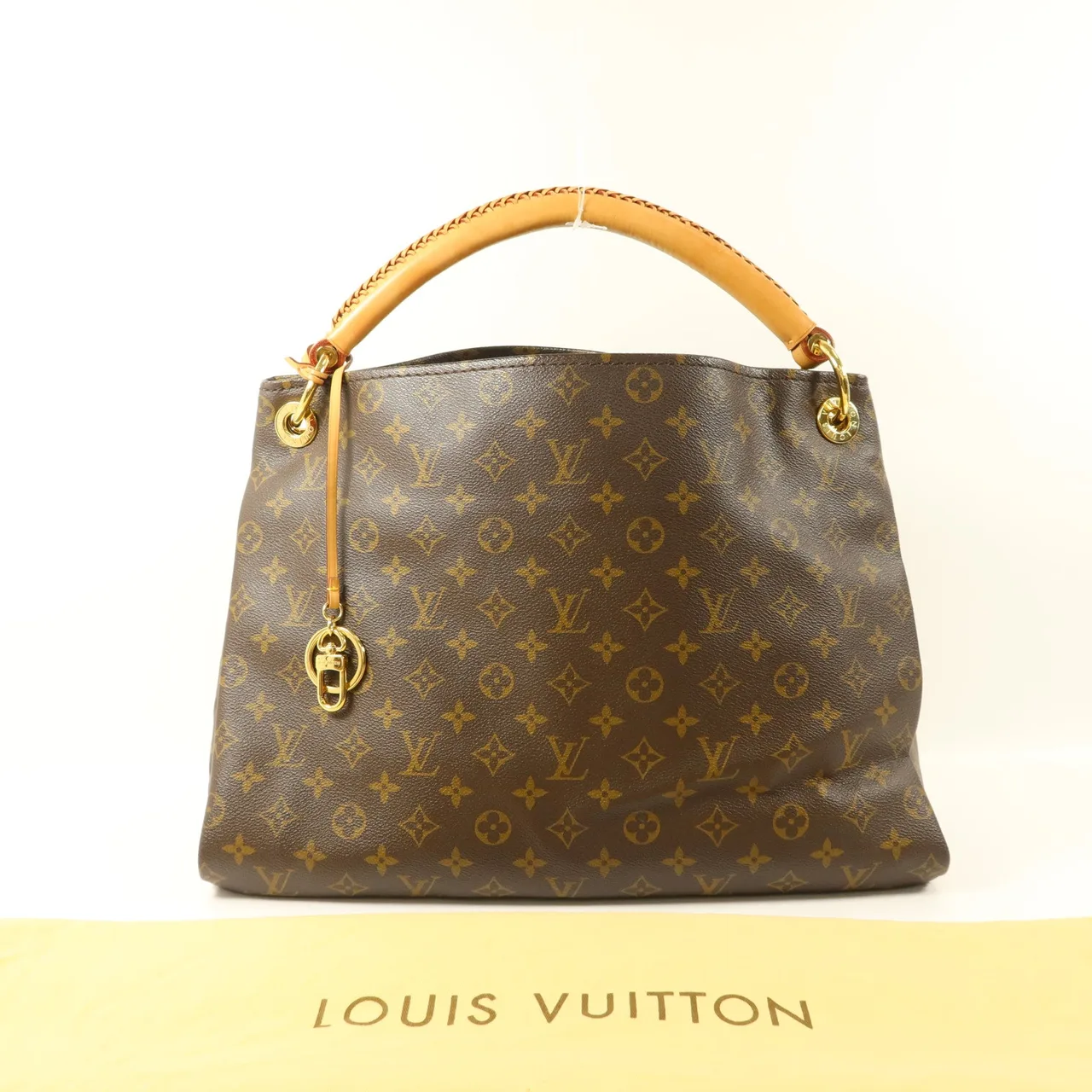 LOUIS VUITTON Artsy M40249 肩背包 塗層帆布 棕色 / Brown 塗層帆布 中古品B - 縮圖 10