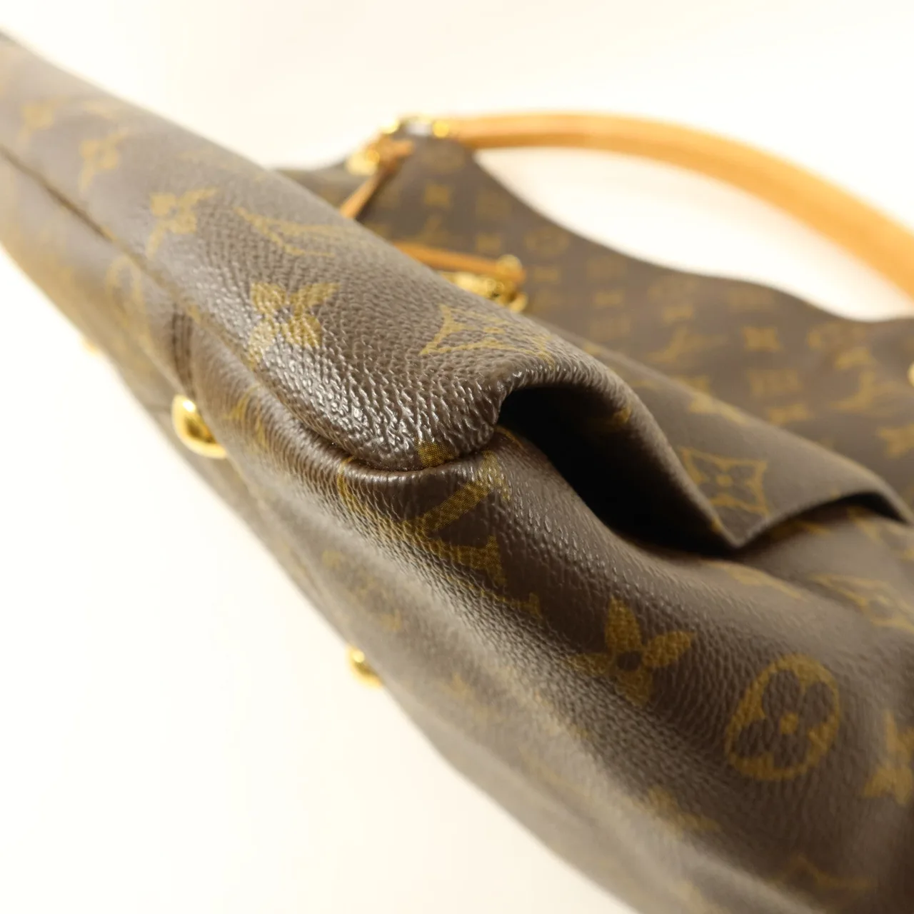 LOUIS VUITTON Artsy M40249 肩背包 塗層帆布 棕色 / Brown 塗層帆布 中古品B - 縮圖 12