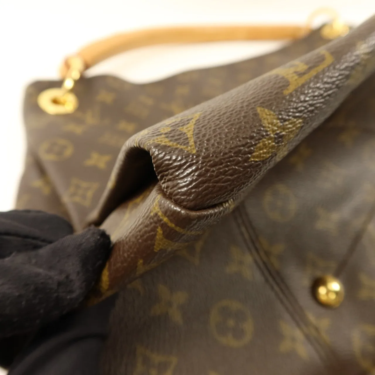 LOUIS VUITTON Artsy M40249 肩背包 塗層帆布 棕色 / Brown 塗層帆布 中古品B - 縮圖 15