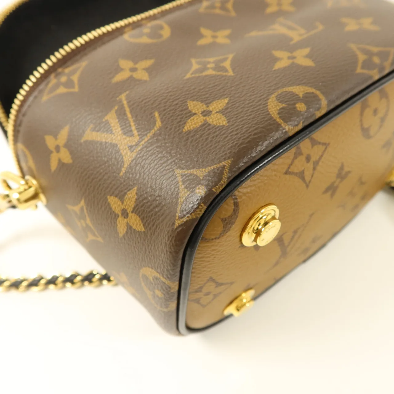 LOUIS VUITTON Vanity M45165 兩用包 塗層帆布 棕色 / Brown 塗層帆布 中古品A - 縮圖 14