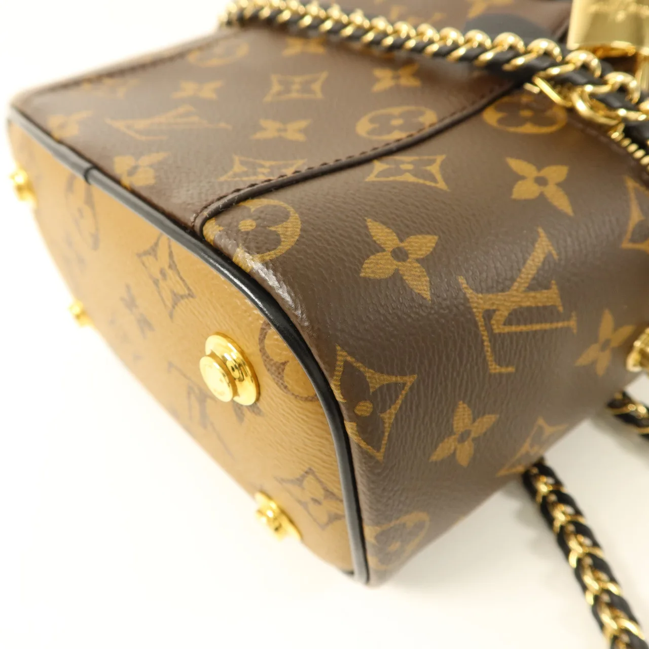 LOUIS VUITTON Vanity M45165 兩用包 塗層帆布 棕色 / Brown 塗層帆布 中古品A - 縮圖 15