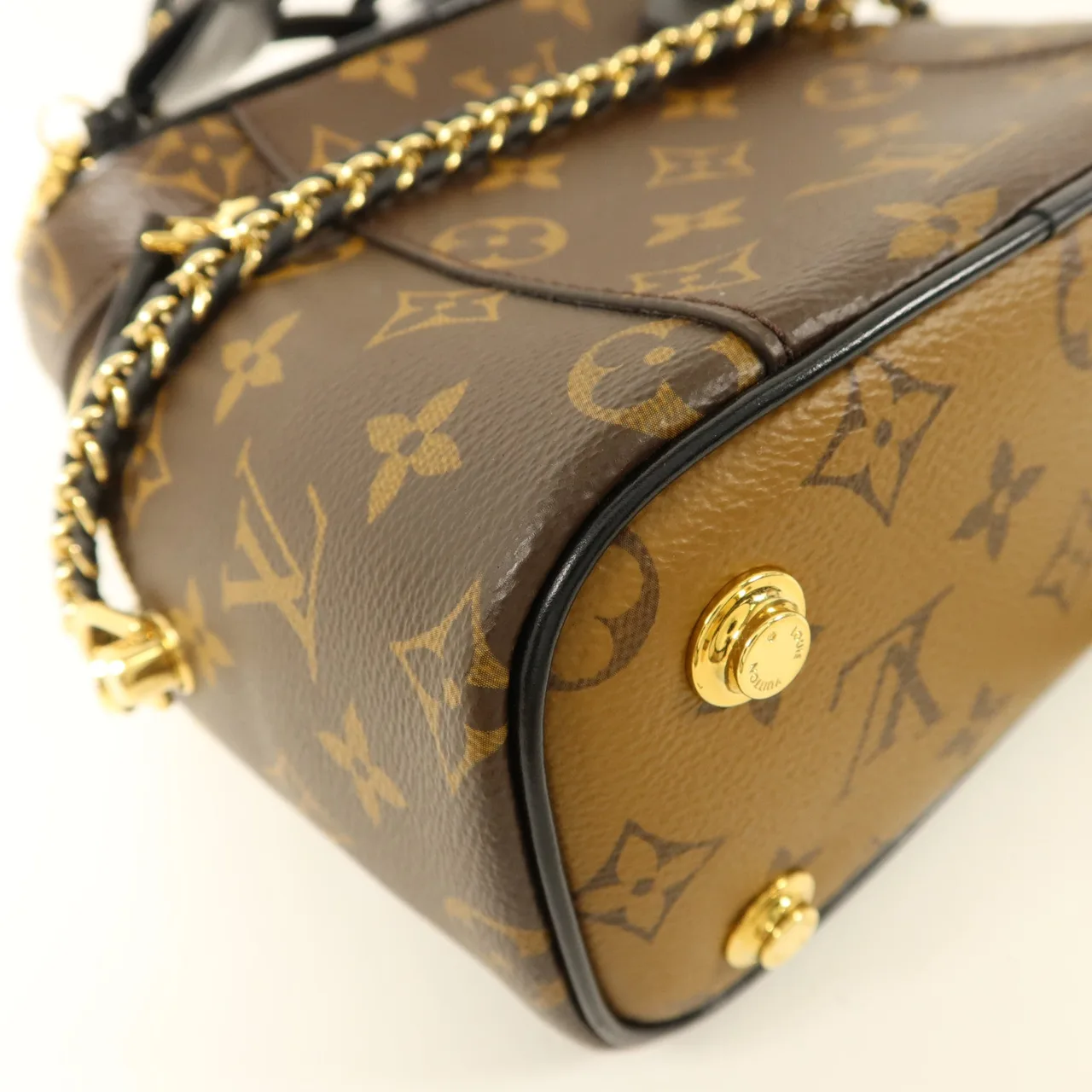 LOUIS VUITTON Vanity M45165 兩用包 塗層帆布 棕色 / Brown 塗層帆布 中古品A - 縮圖 16