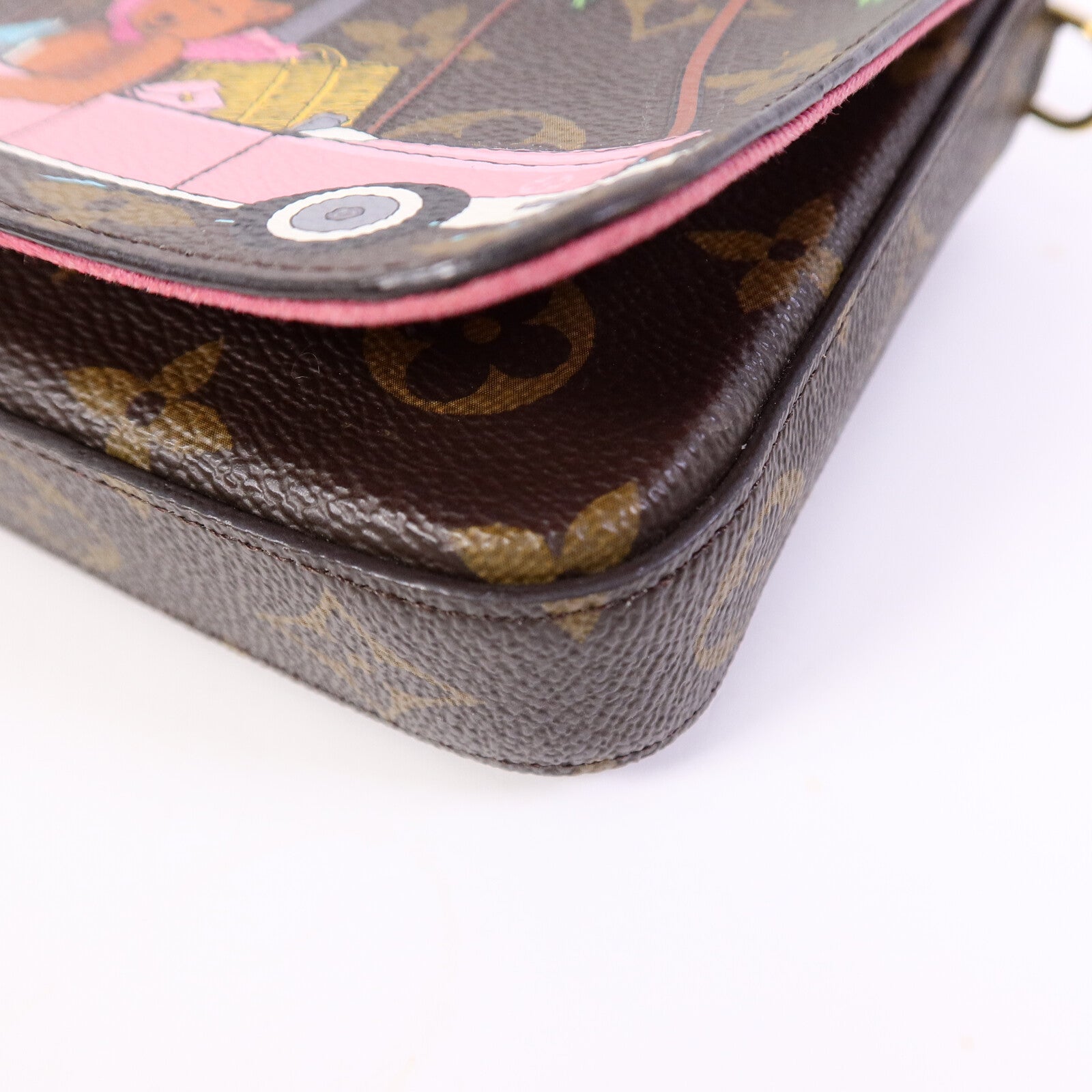 LOUIS VUITTON Felicie M80859 Shoulder Bag Coated Canvas 10