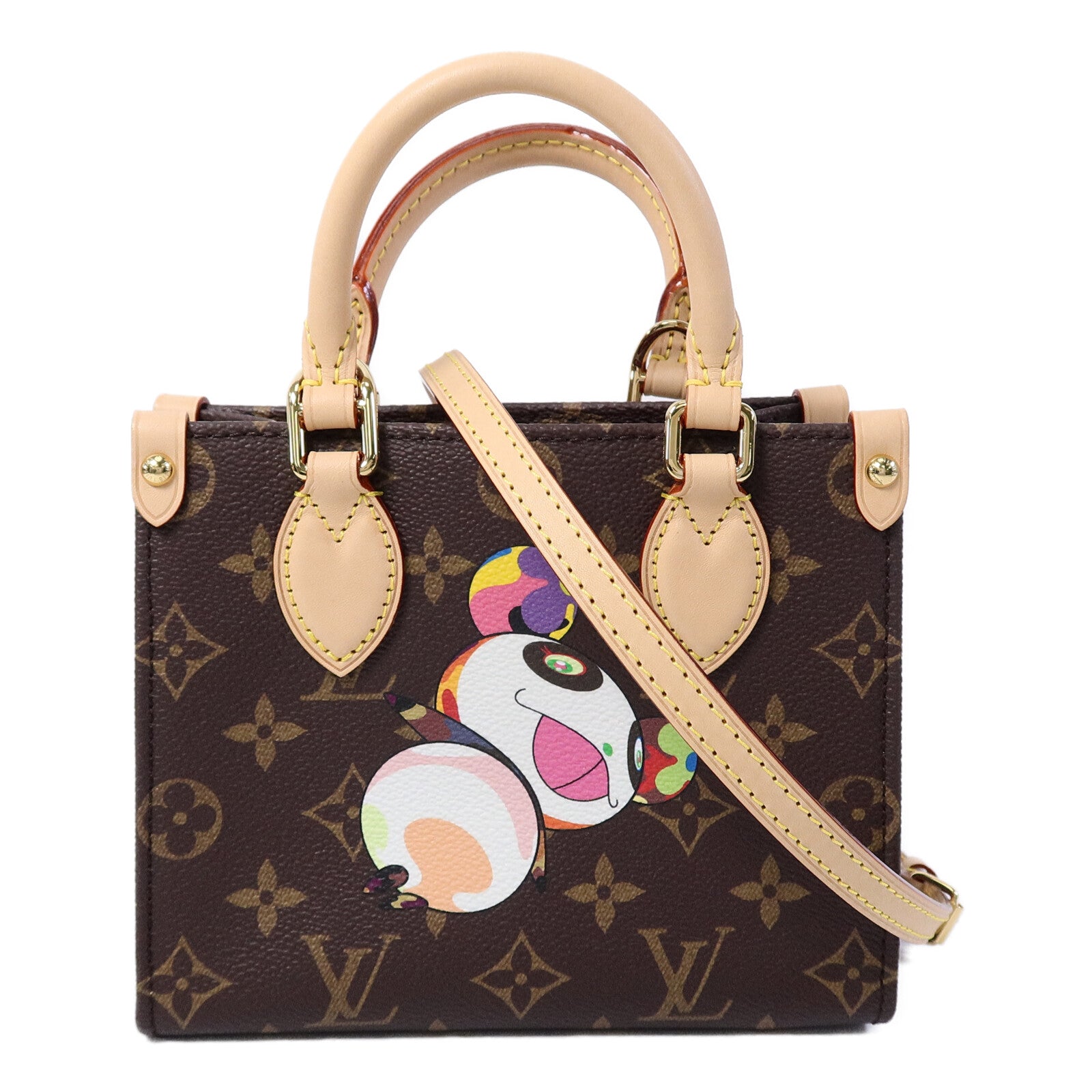 LOUIS VUITTON OnTheGo M13668 兩用包 塗層帆布