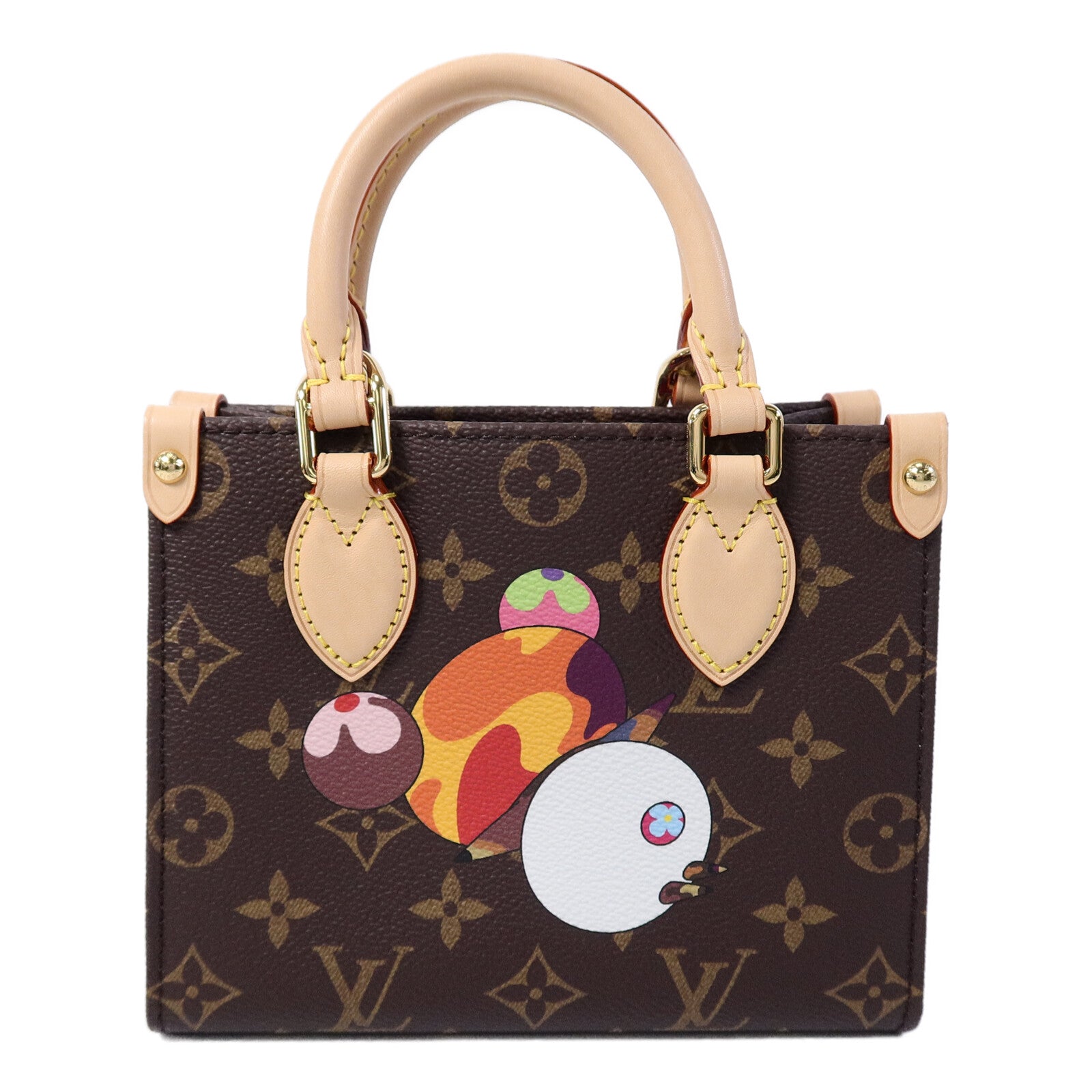 LOUIS VUITTON OnTheGo M13668 2-Way Bag Coated Canvas 2