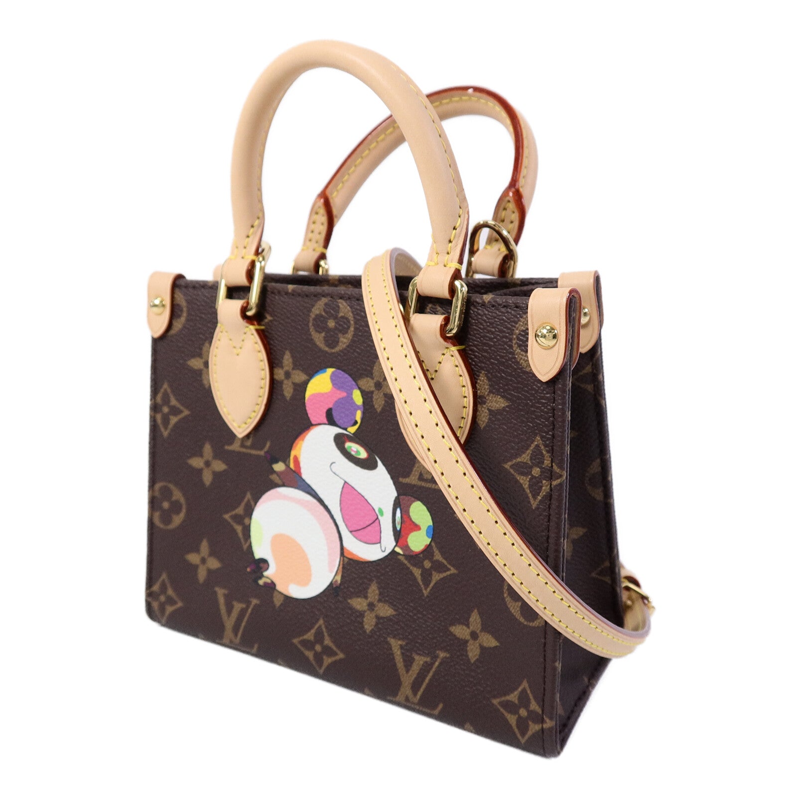 LOUIS VUITTON OnTheGo M13668 2-Way Bag Coated Canvas 3
