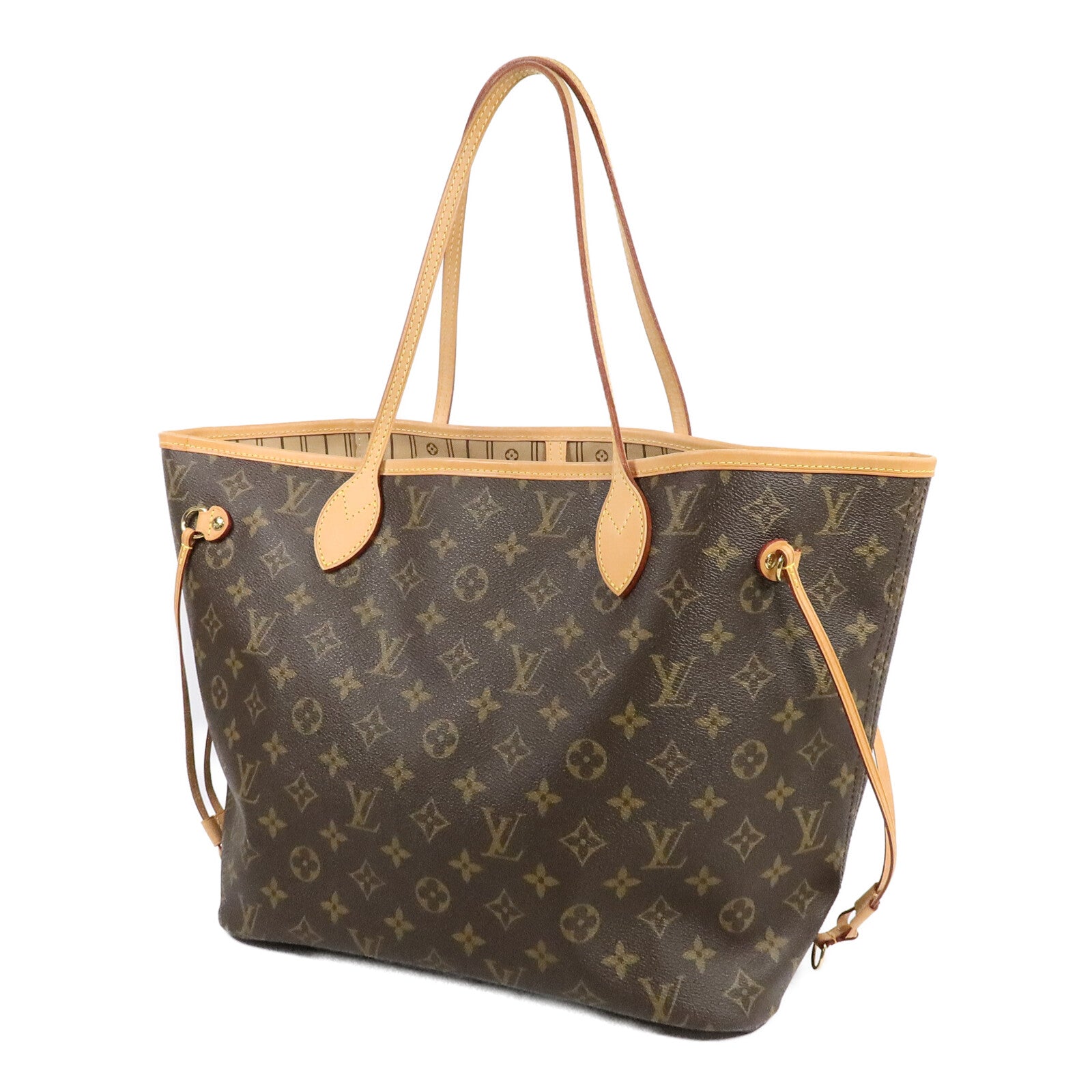 LOUIS VUITTON Neverfull M40156 托特包 塗層帆布 3