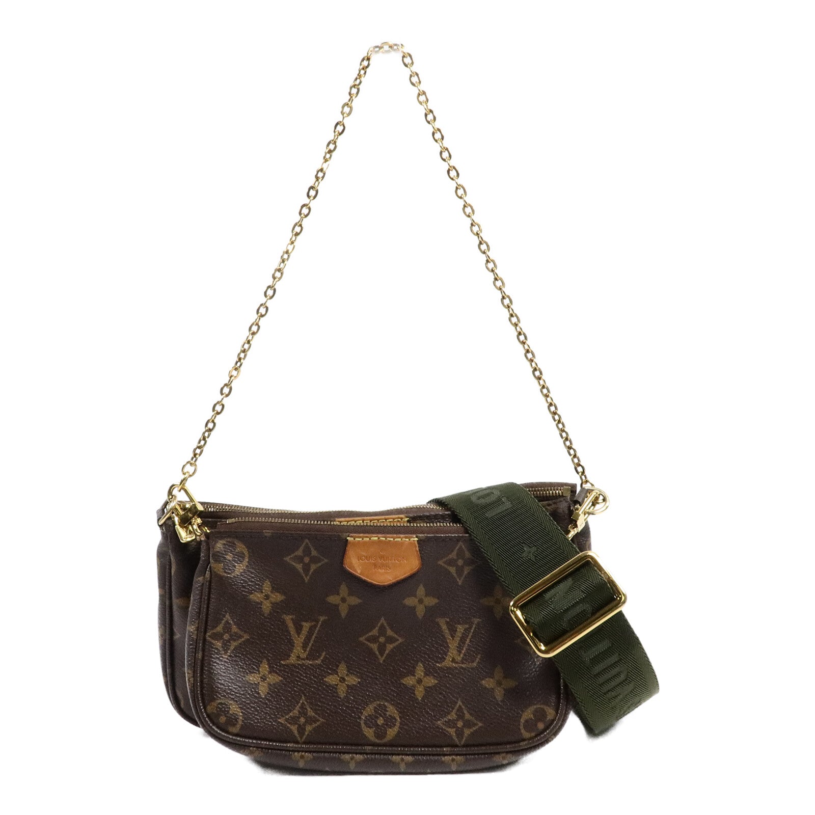 LOUIS VUITTON Multi Pochette M44813 2-Way Bag Coated Canvas