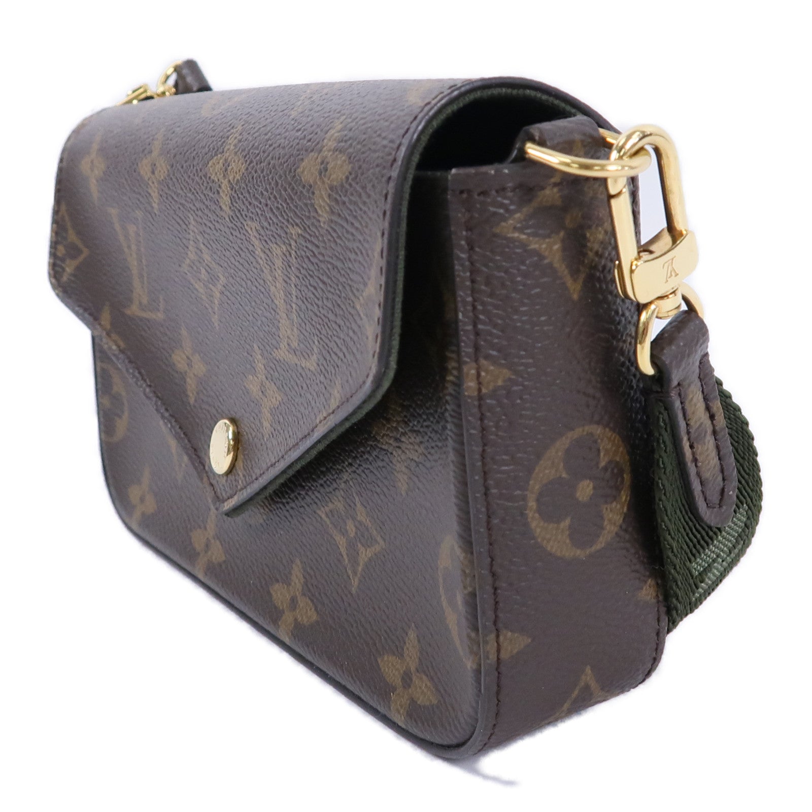 LOUIS VUITTON Felicie M80091 Shoulder Bag Coated Canvas 3