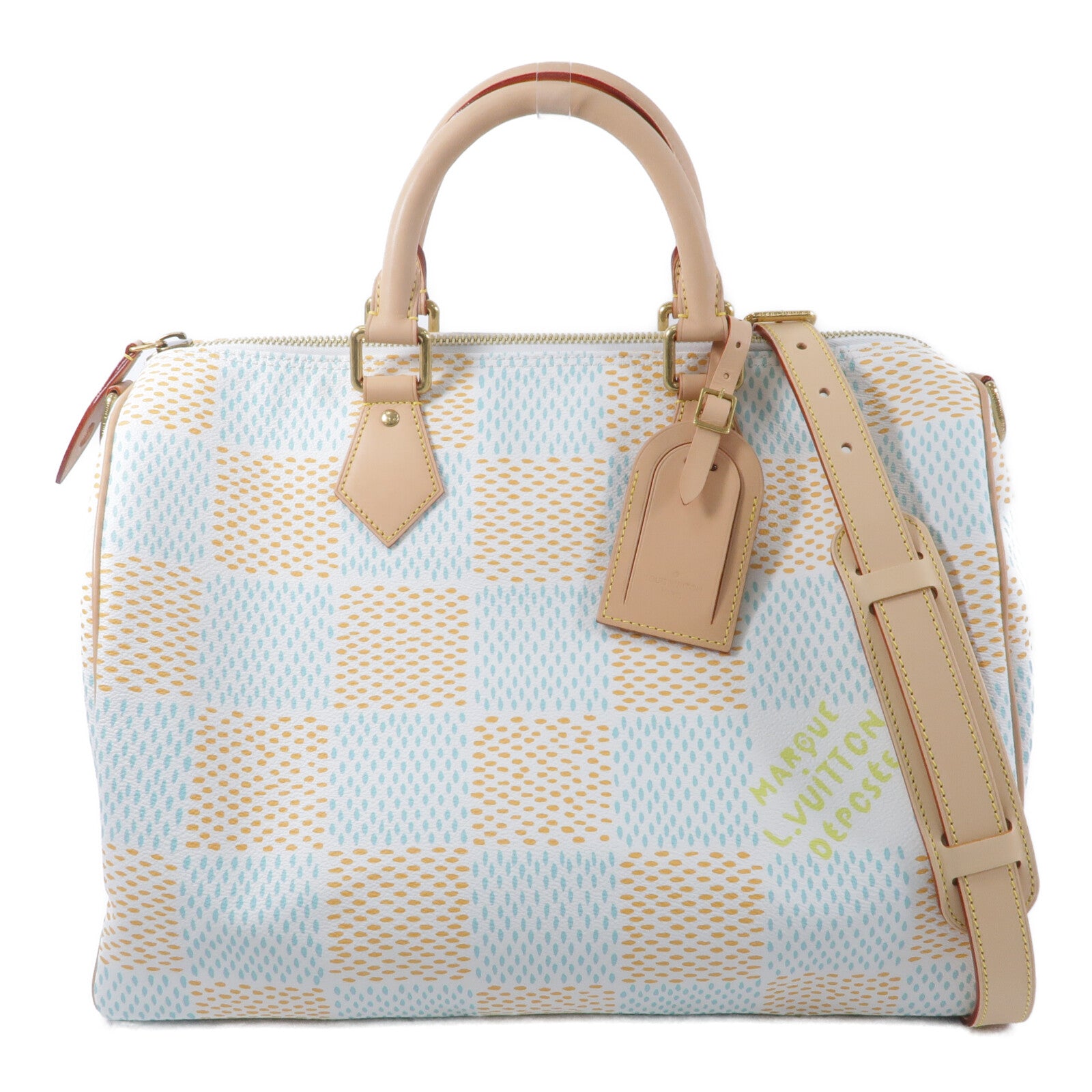 LOUIS VUITTON Speedy N40689 兩用包 塗層帆布