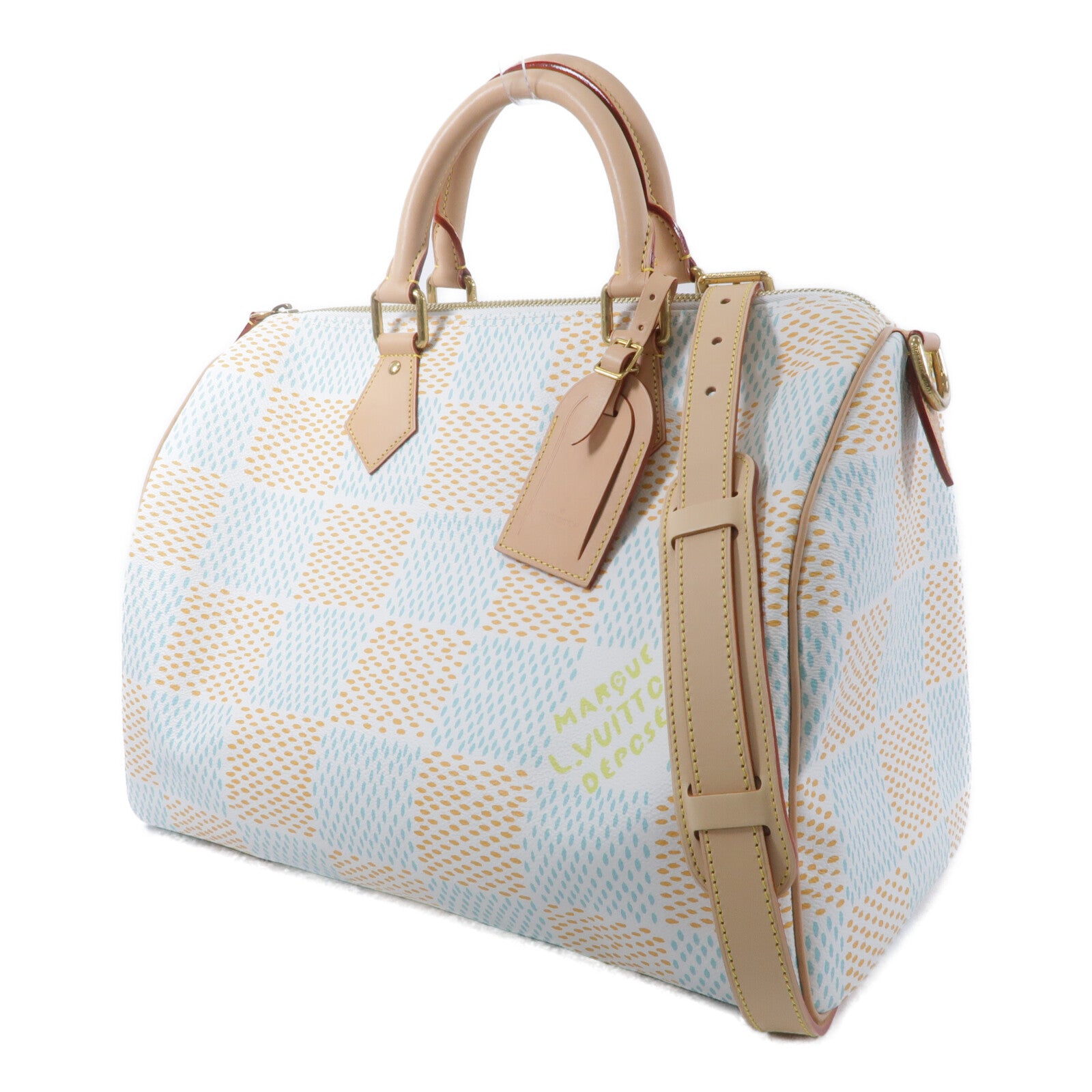 LOUIS VUITTON Speedy N40689 兩用包 塗層帆布 3
