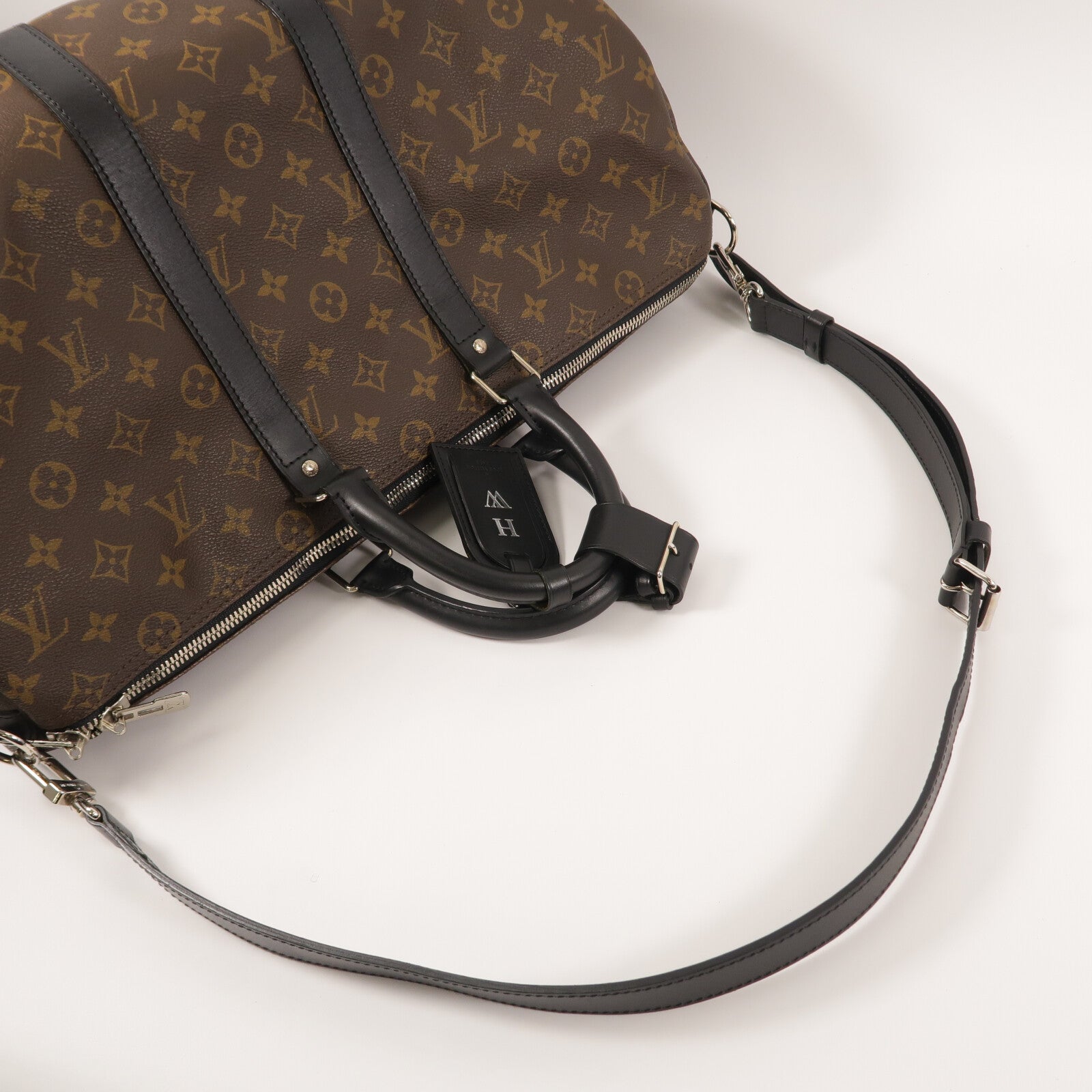 LOUIS VUITTON Keepall M56711 波士頓包 塗層帆布 5