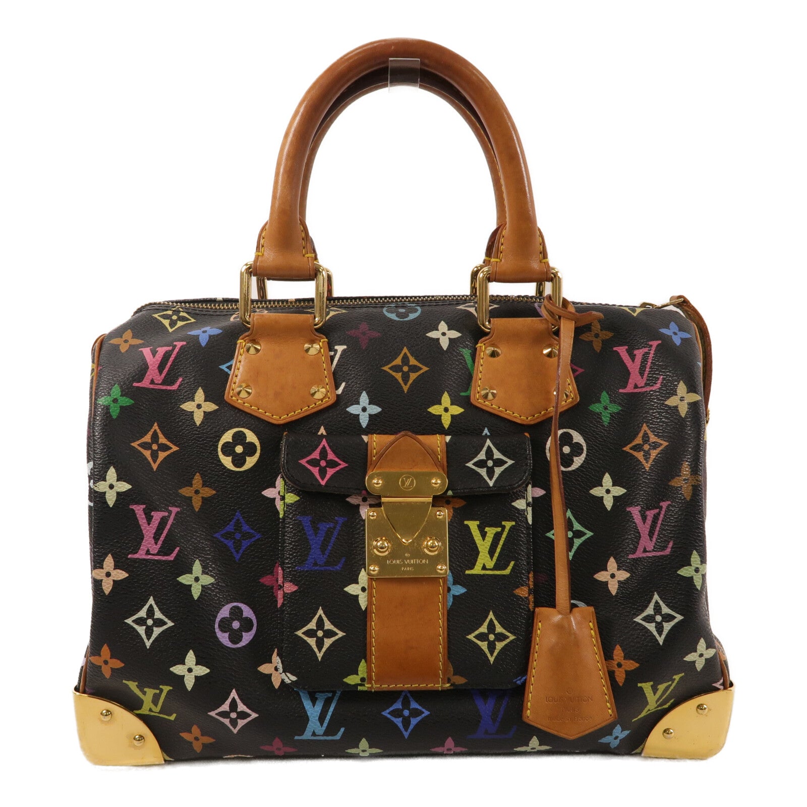 LOUIS VUITTON Speedy M92642 手提包 塗層帆布