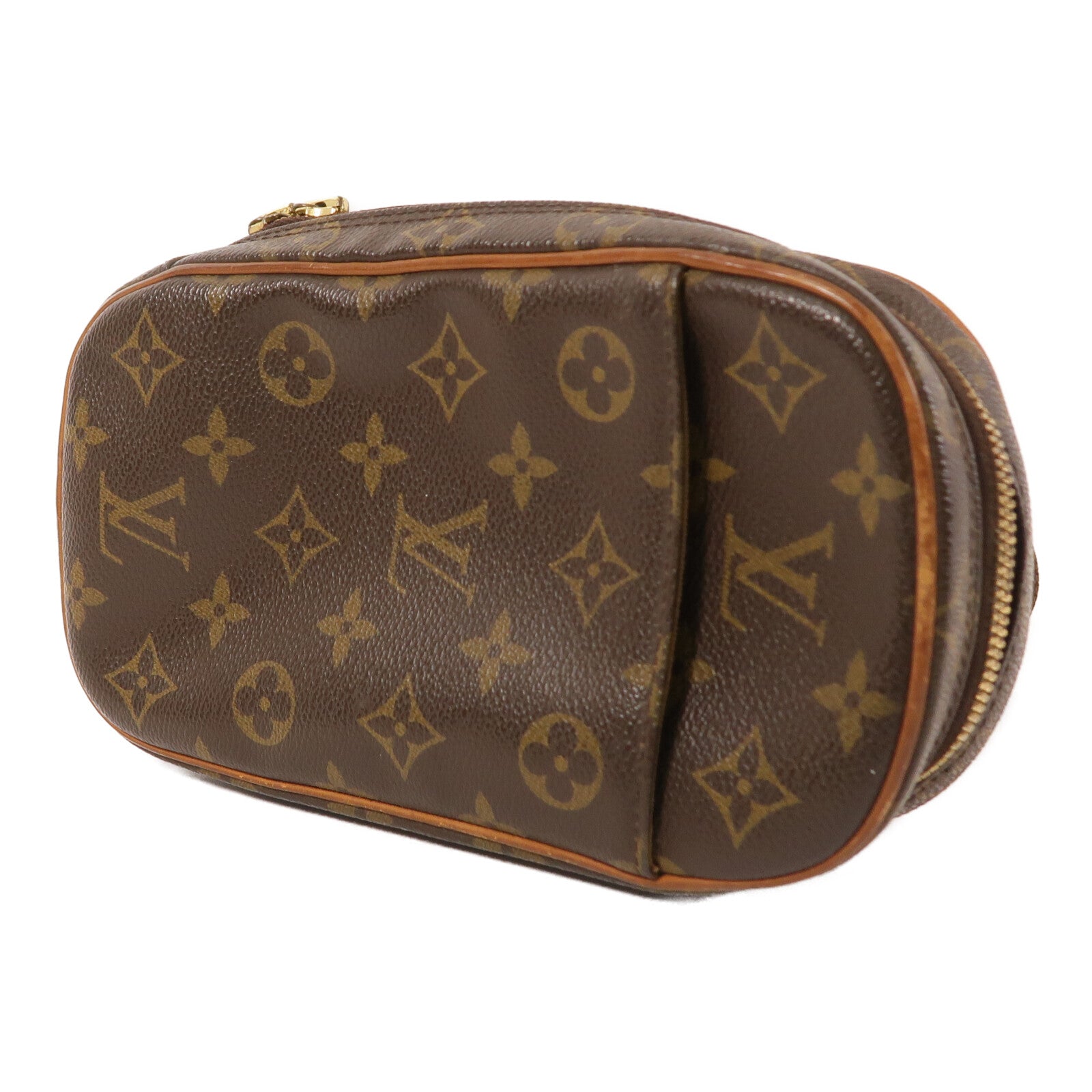 LOUIS VUITTON Pochette Gange M51870 Belt Bag Coated Canvas 3