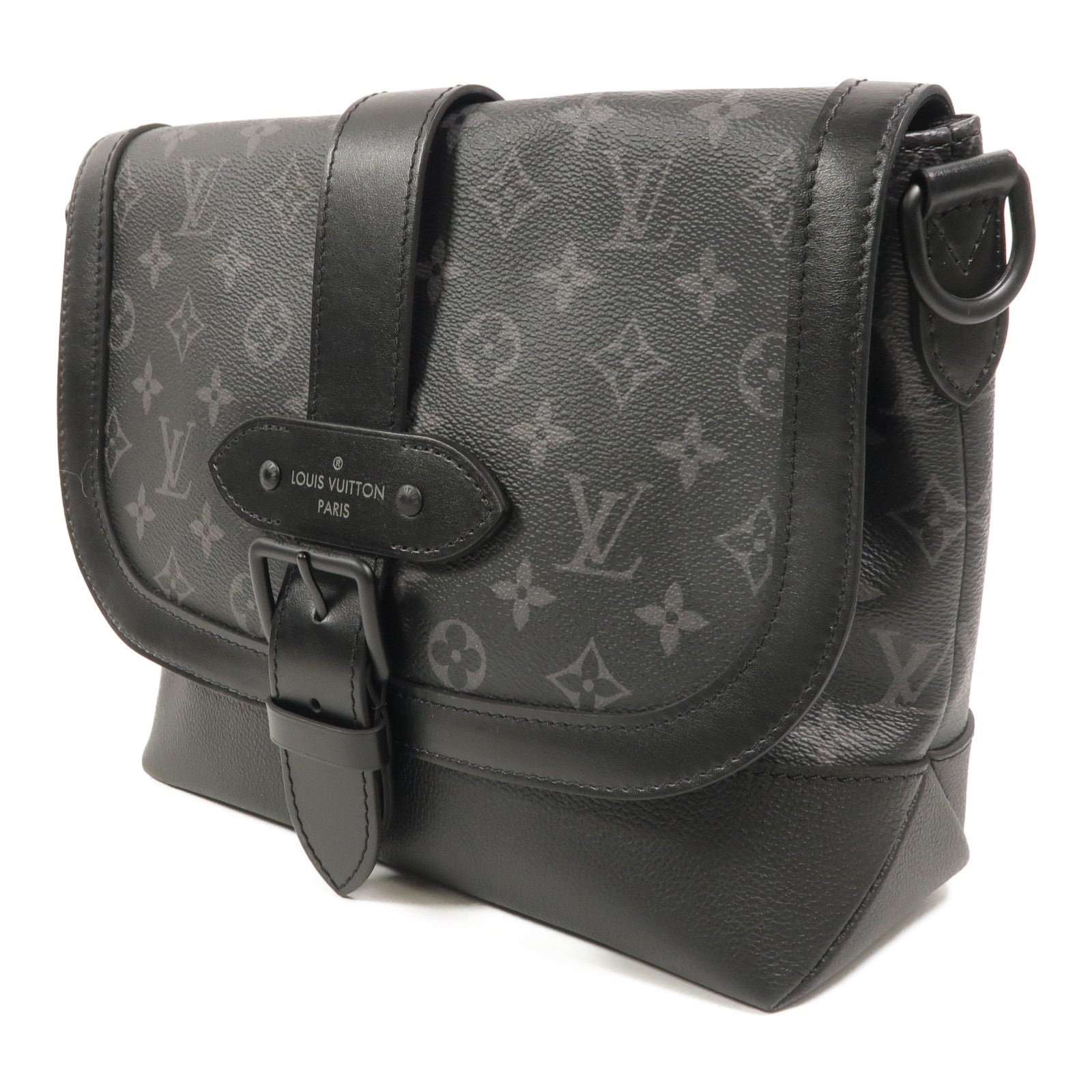 LOUIS VUITTON Saumur M45911 Shoulder Bag Coated Canvas 3