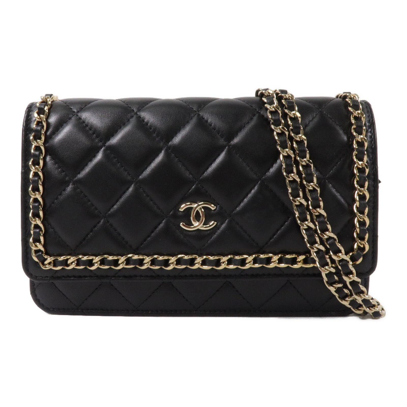 LOUIS VUITTON WOC Shoulder Bag Lambskin