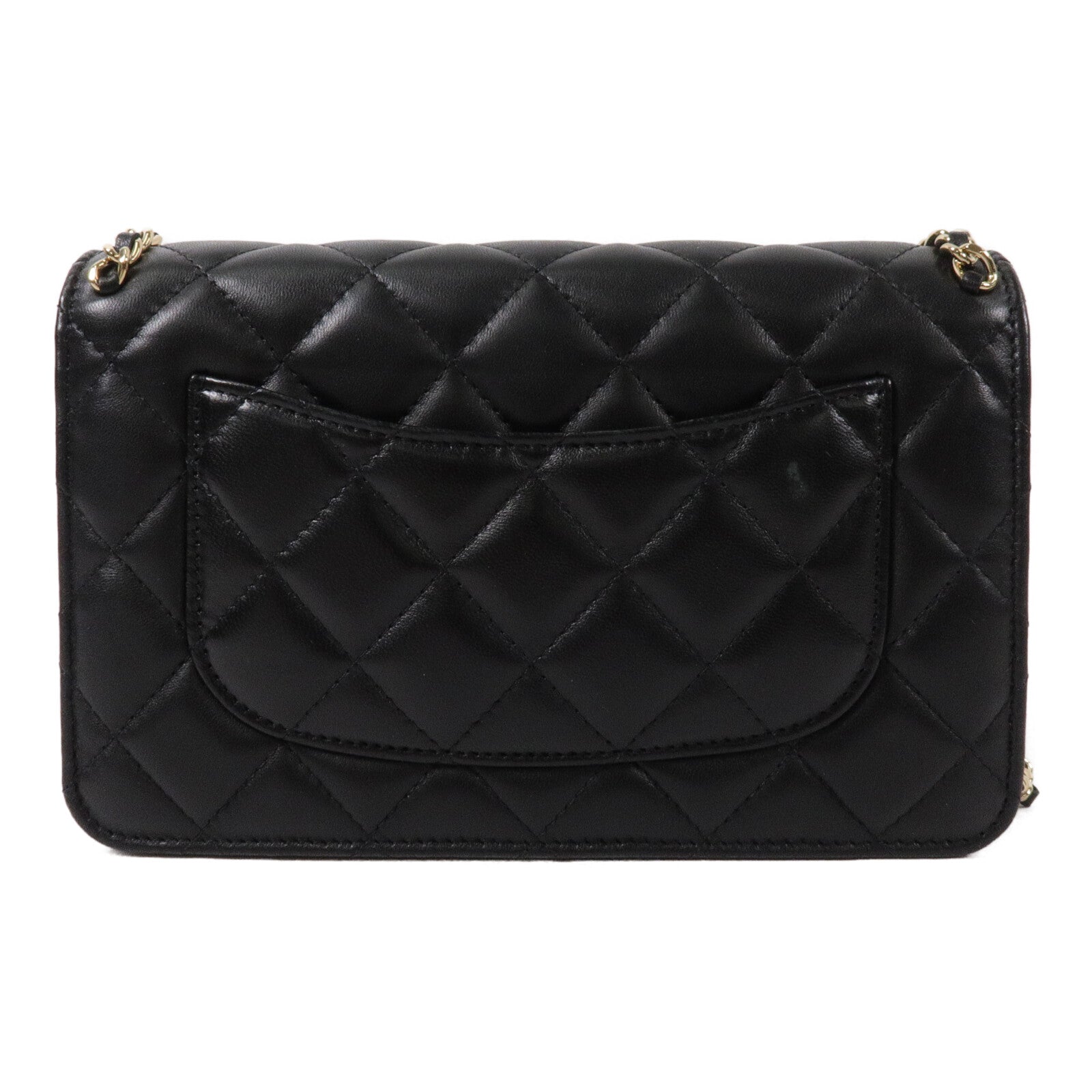 LOUIS VUITTON WOC Shoulder Bag Lambskin 2