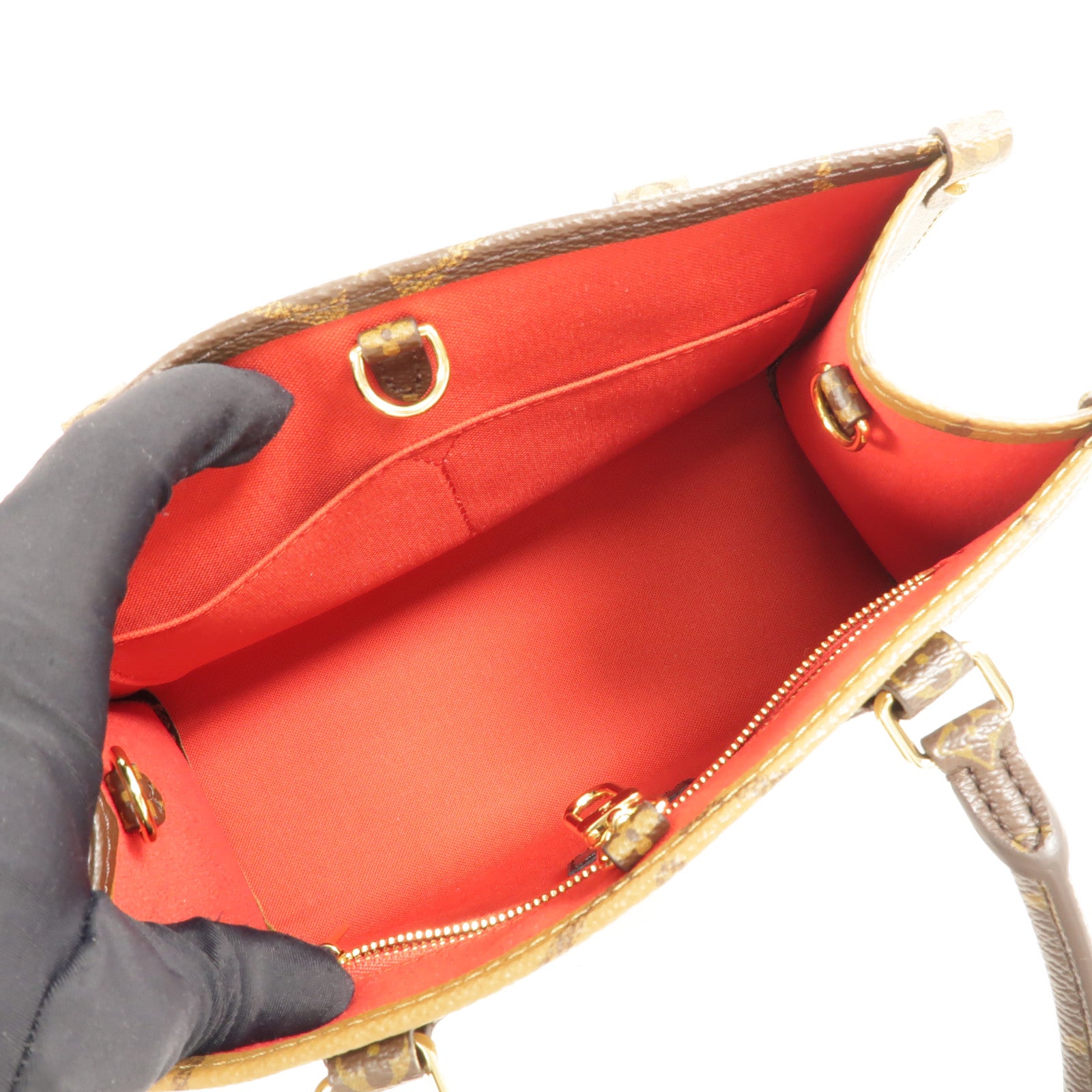 LOUIS VUITTON OnTheGo M46373 兩用包 塗層帆布 5