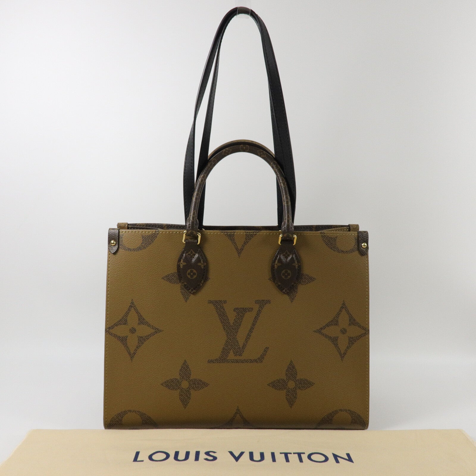 LOUIS VUITTON OnTheGo M45321 2-Way Bag Coated Canvas 8