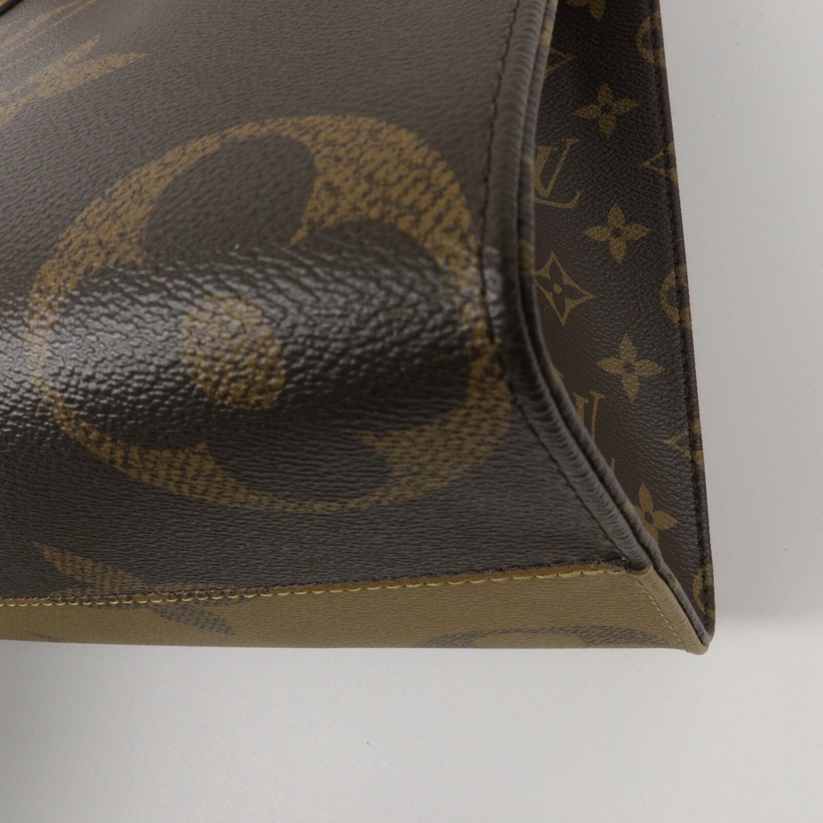 LOUIS VUITTON OnTheGo M45321 2-Way Bag Coated Canvas 10