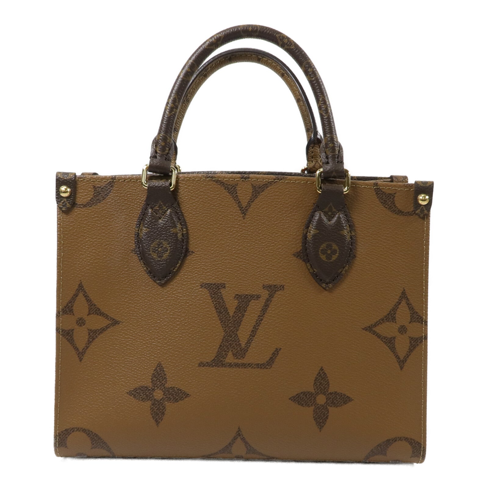 LOUIS VUITTON OnTheGo M46373 2-Way Bag Coated Canvas 2