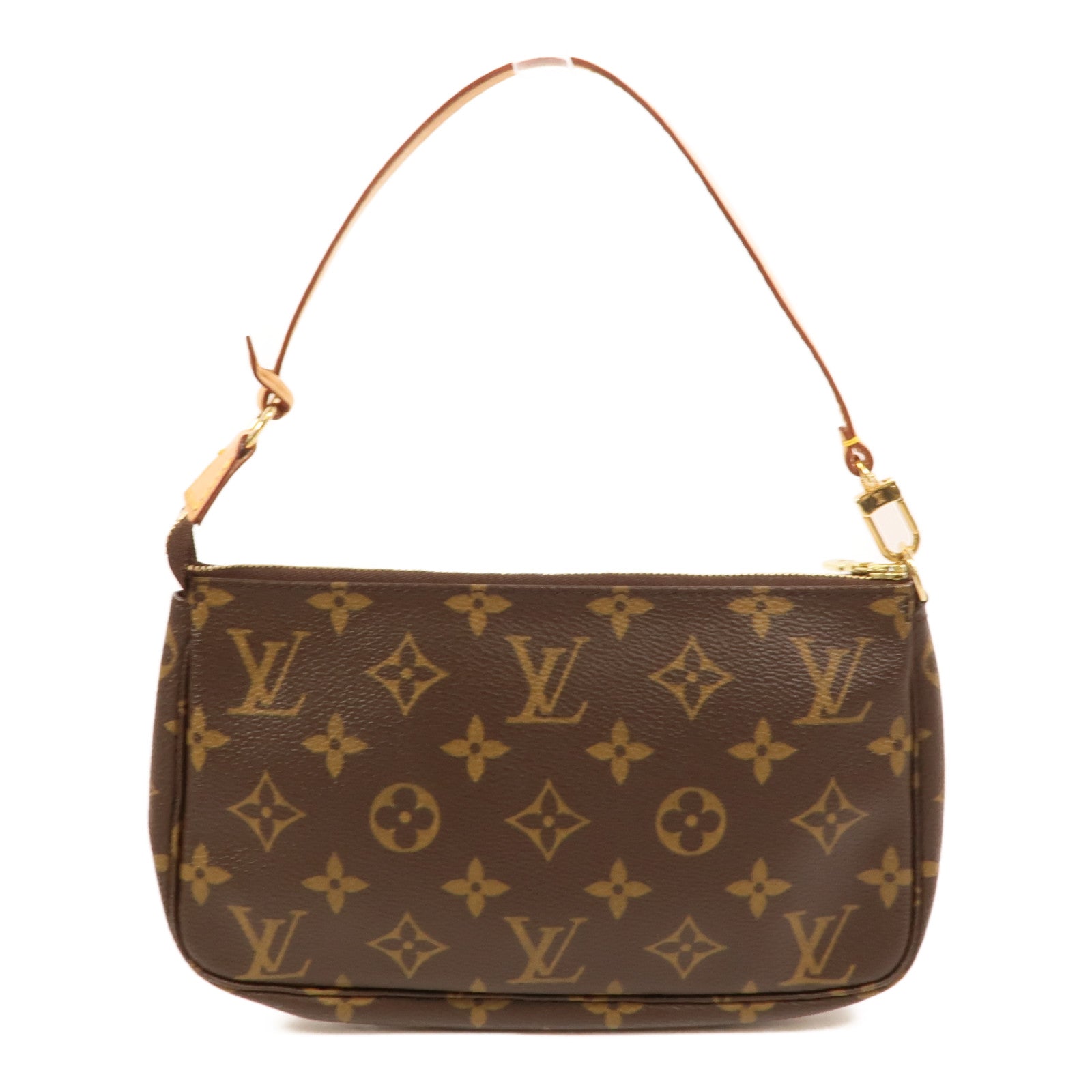 LOUIS VUITTON Pochette Accessoires M51980 Bag Coated Canvas