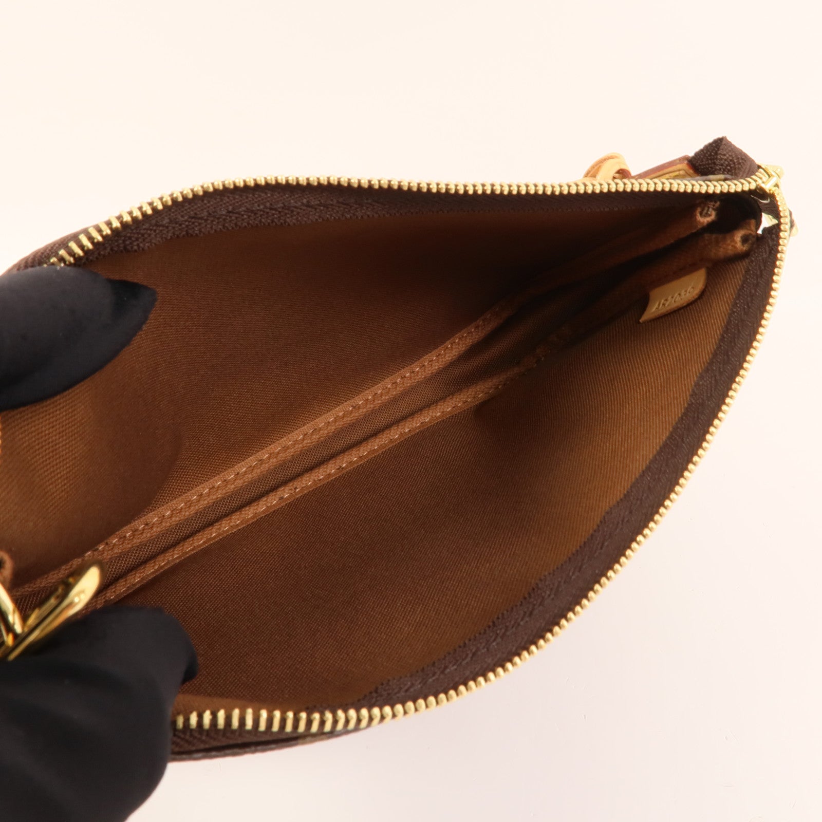 LOUIS VUITTON Pochette Accessoires M51980 Bag Coated Canvas 5