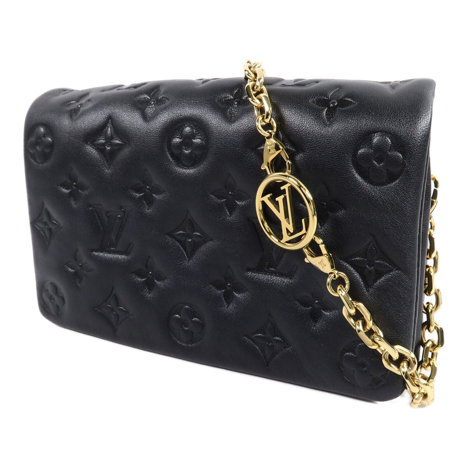 LOUIS VUITTON Coussin M82116 Shoulder Bag Lambskin 3